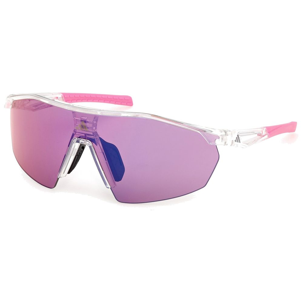 Adidas Sport Unisex Adidas Sport SP0116 ANEMOS LIGHT S 26Z Sonnenbrillen Injiziert Transparent Violett Maske Normal
