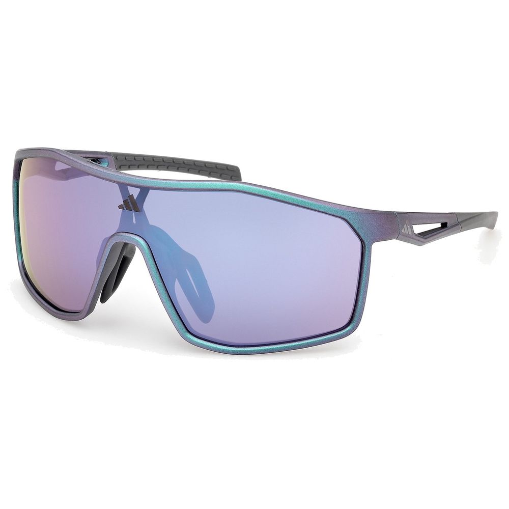 Adidas Sport Herren Adidas Sport SP0117 KALIDRO 97Z Sonnenbrillen Injiziert Grün Violett Maske Normal