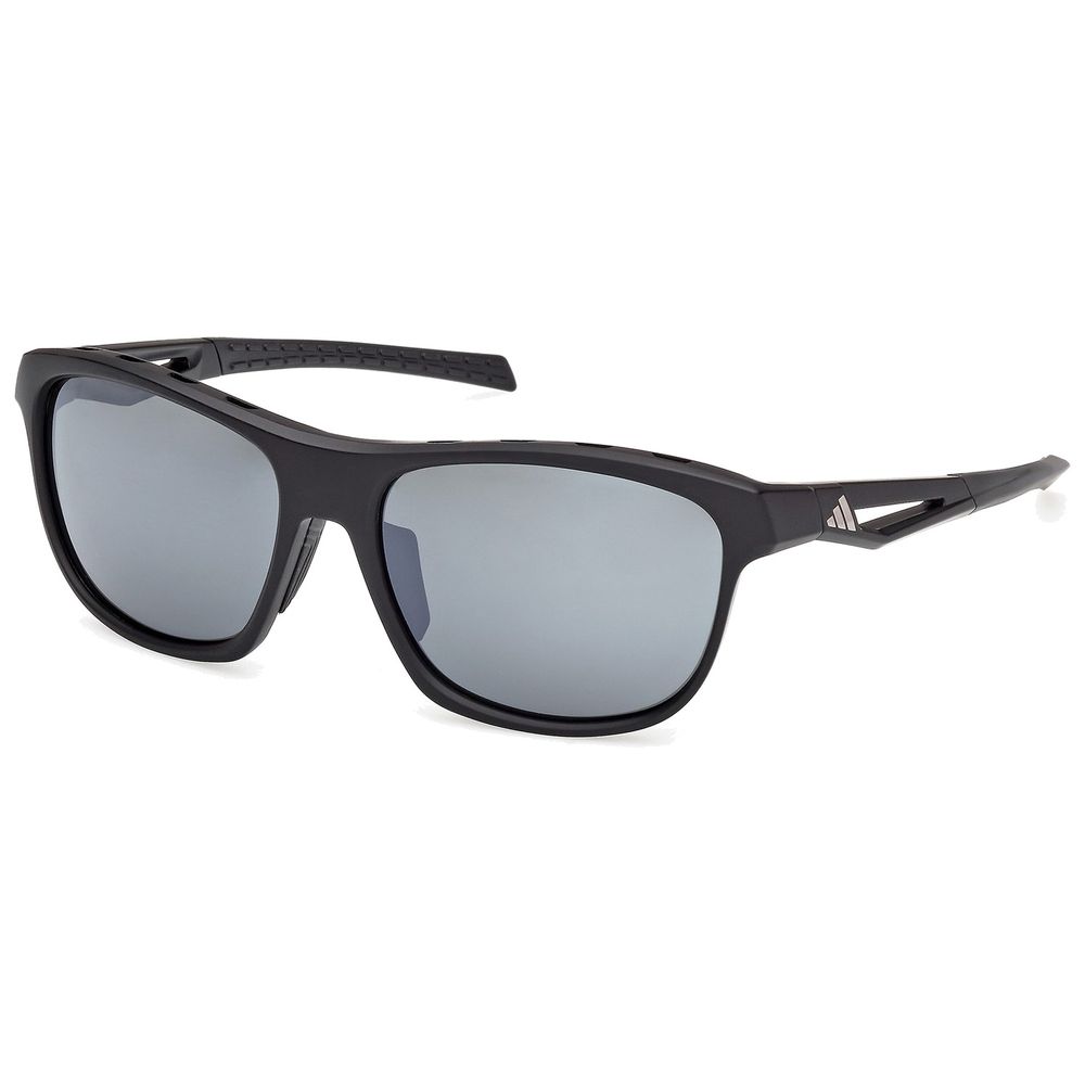 Adidas Sport Herren Adidas Sport SP0118 02D Sonnenbrillen Injiziert Schwarz Rauch Quadratisch Polarisiert