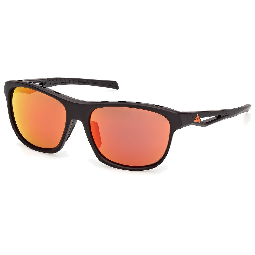 Adidas Sport Herren Adidas Sport SP0118 02L Sonnenbrillen Injiziert Schwarz Roviex Quadratisch Normal