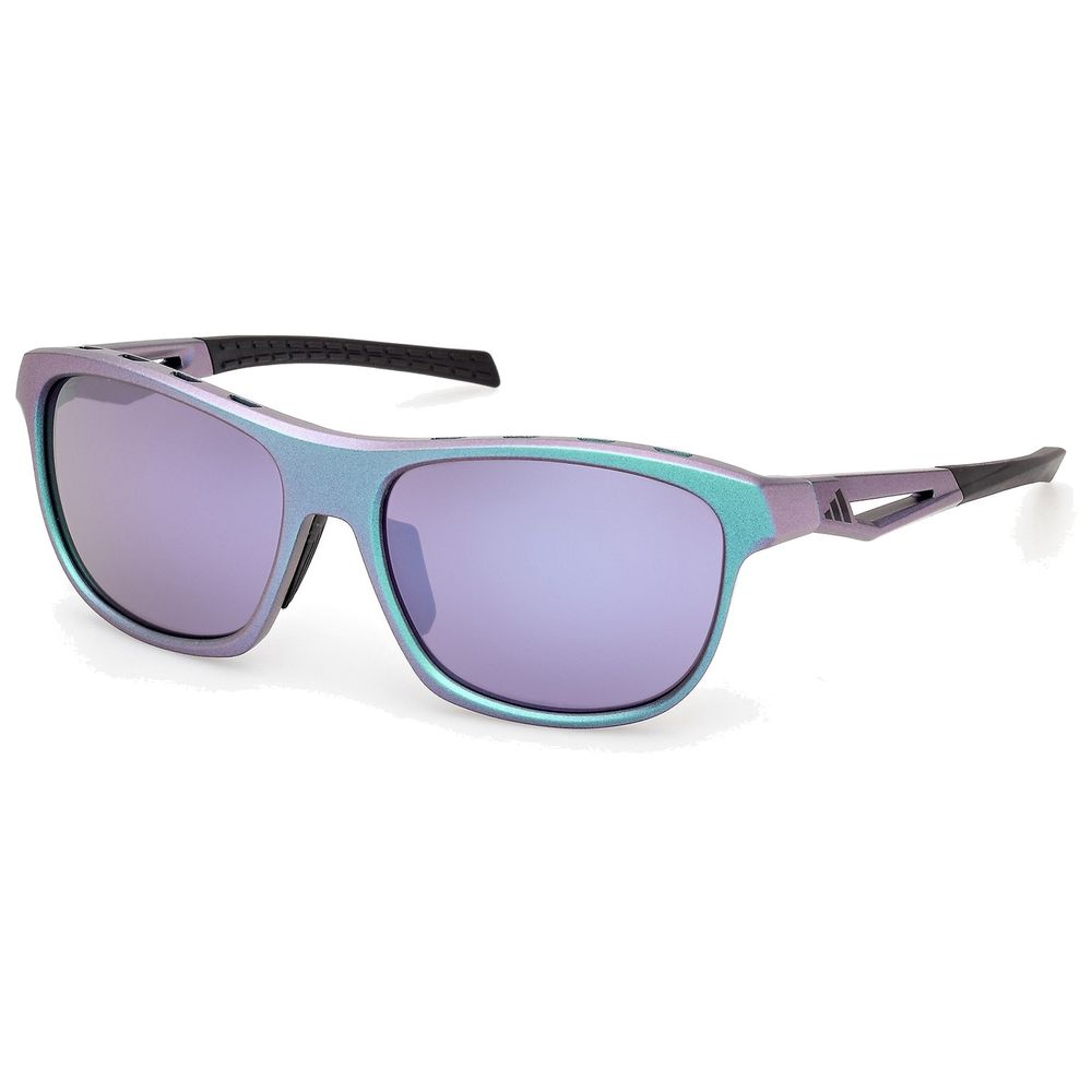 Adidas Sport Herren Adidas Sport SP0118 97Z Sonnenbrillen Injiziert Grün Violett Quadratisch Normal