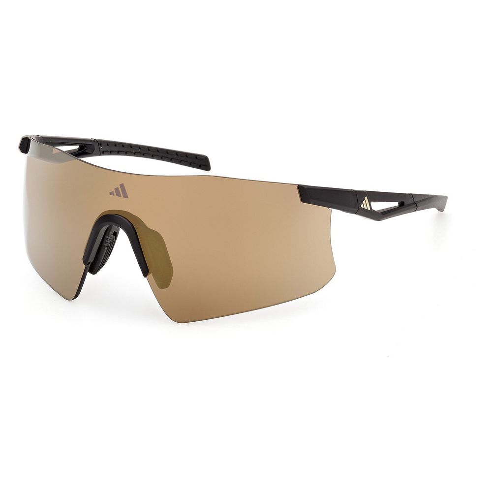 Adidas Sport Herren Adidas Sport SP0122 KAPHIROS 02G Sonnenbrillen Injiziert Schwarz Braun Maske Normal