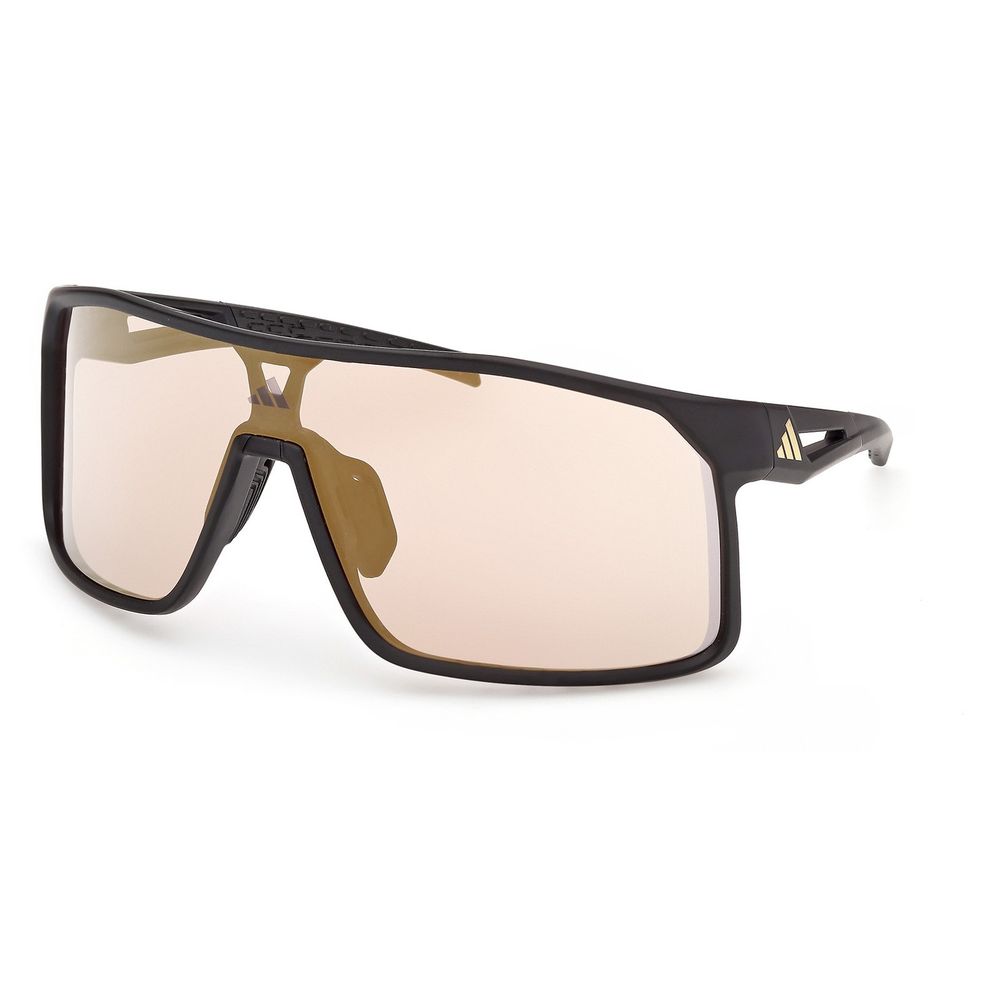 Adidas Sport Herren Adidas Sport SP0124 ALKATOR 02G Sonnenbrillen Injiziert Schwarz Braun Maske Normal