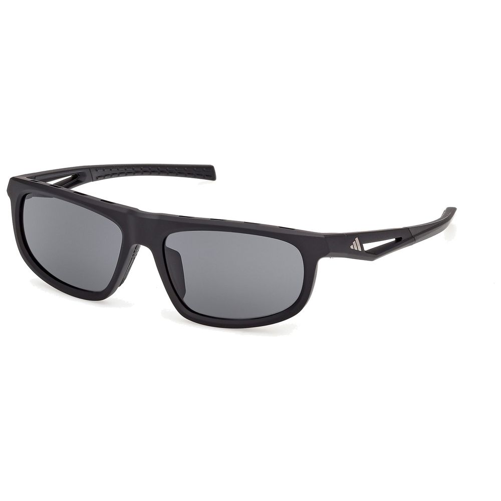 Adidas Sport Damen Adidas Sport SP0126 DROMEAS 02A Sonnenbrillen Injiziert Schwarz Rauch Geometrisch Normal