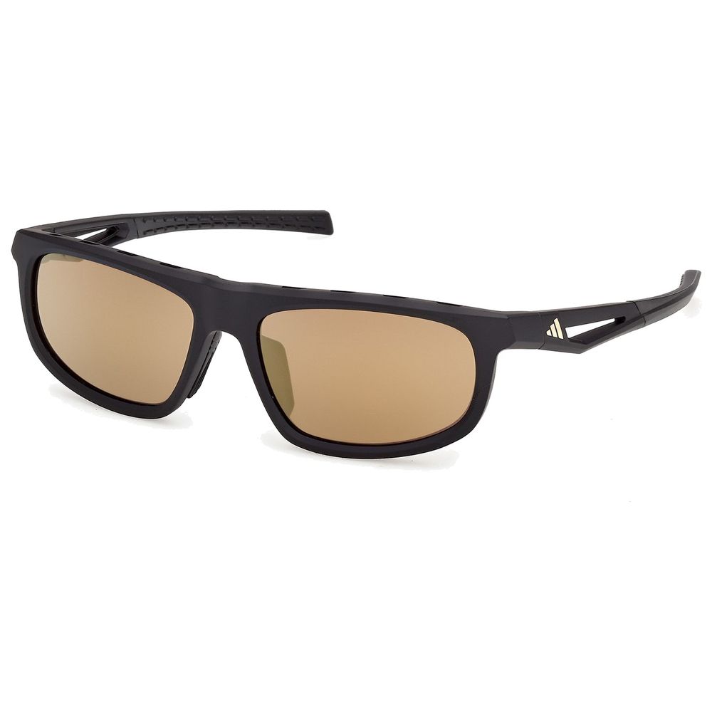 Adidas Sport Damen Adidas Sport SP0126 DROMEAS 02G Sonnenbrillen Injiziert Schwarz Braun Geometrisch Normal