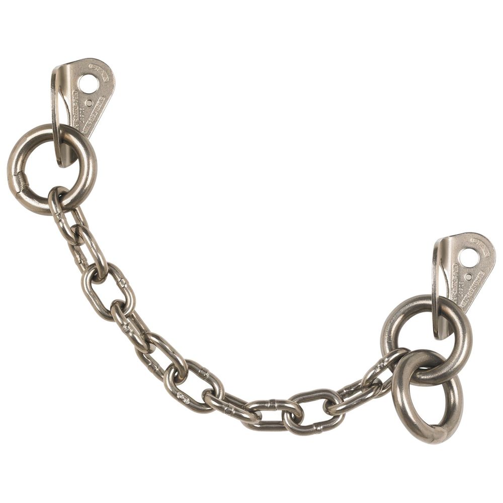 AustriAlpin Umlenker Kettenstand Edelstahl, 12 mm Laschen + Doppelring - Bohrhaken + Ketten
