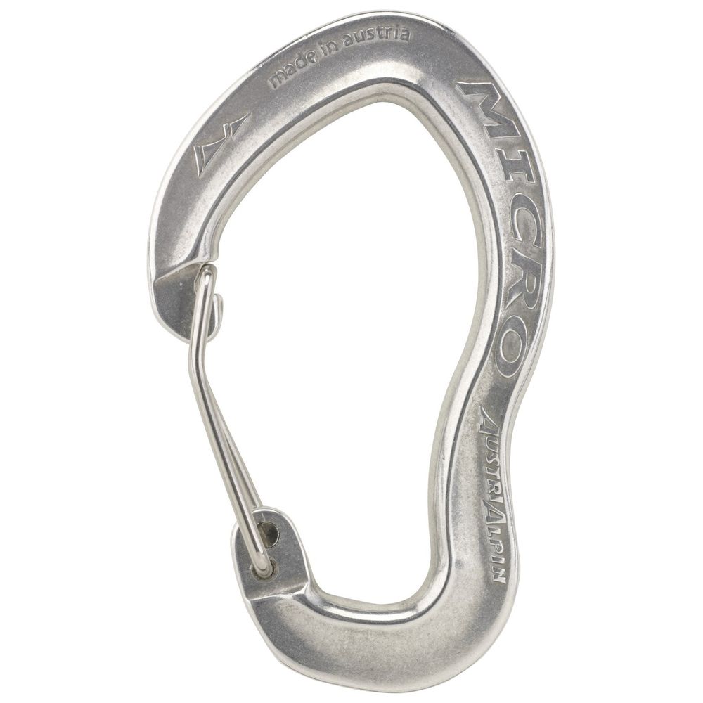 AustriAlpin MICRO Drahtbügel Aluminium - Schnappkarabiner