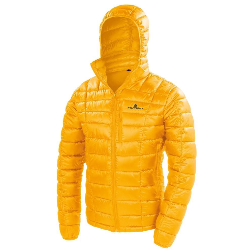 Herrenjacke Viedma Amber S Alpinismus Trekking Primaloft Gold Luxe