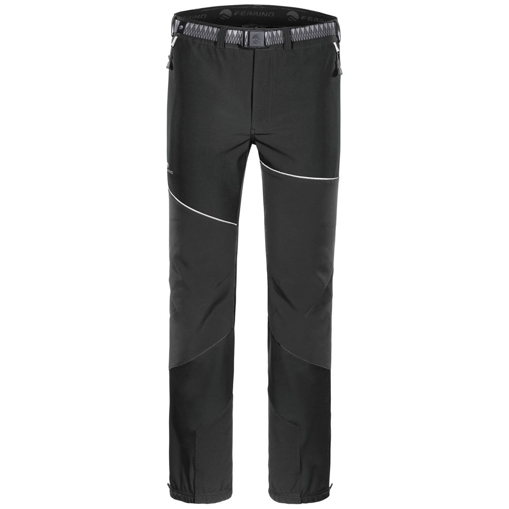 Technische Hosen Gerlach Herren Schwarz Größe 46 für Bergsteigen Trekking