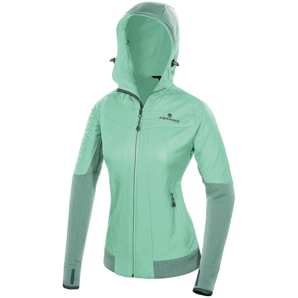 Damenjacke Mulhacen Mintgrün XS für Alpinismus und Trekking