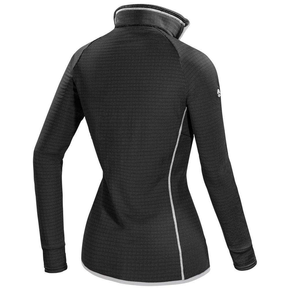 Kluane Jacke Damen Schwarz XS Thermisch Atmungsaktiv für Trekking