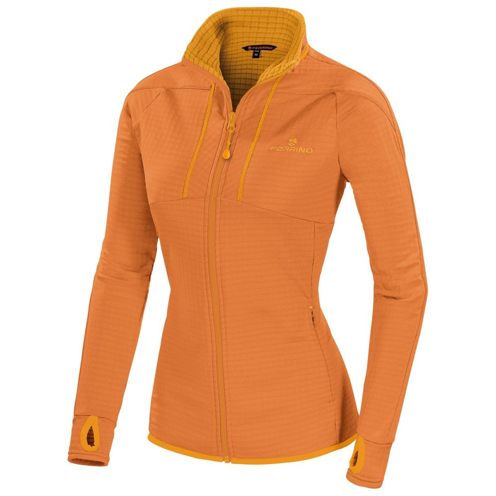 Kluane Damenjacke Orange L Thermisch und Ideal für Trekking