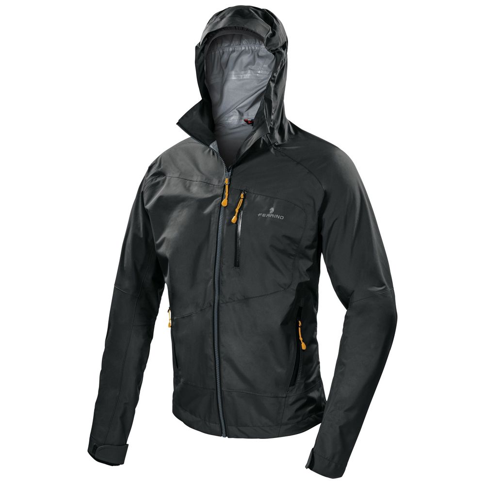 Acadia Herrenjacke Schwarz Größe L Wasserdicht und Winddicht