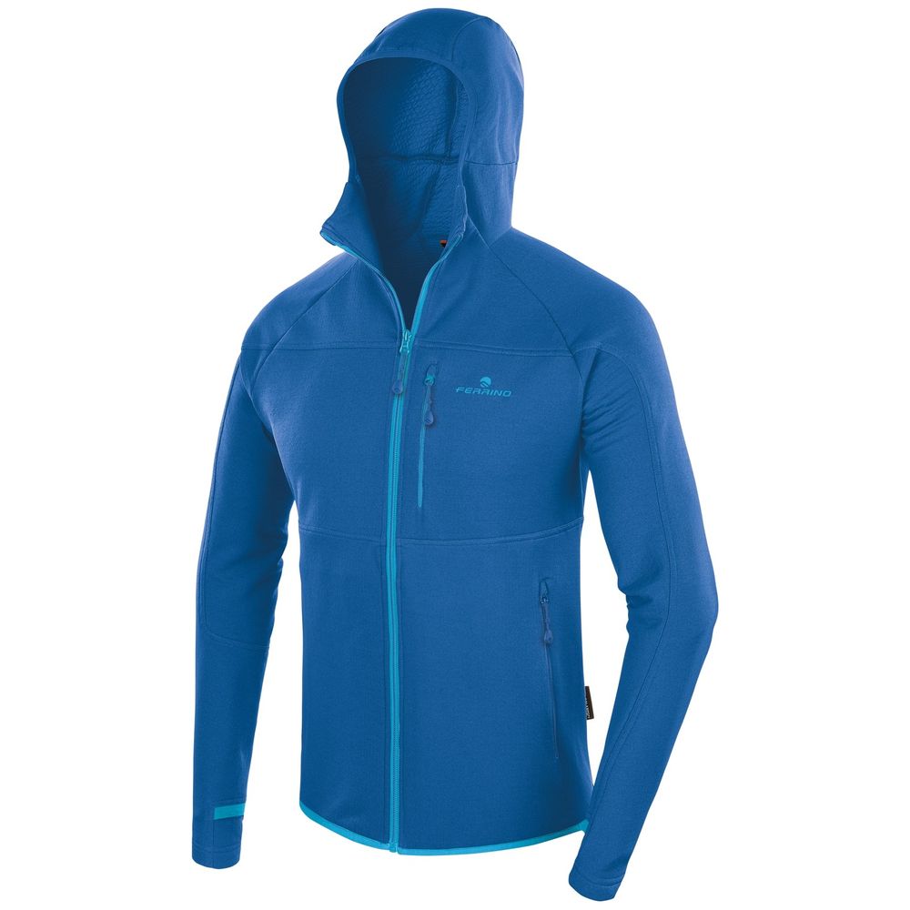 Rozes Herrenjacke Polartec Power Air Blau Größe XXL