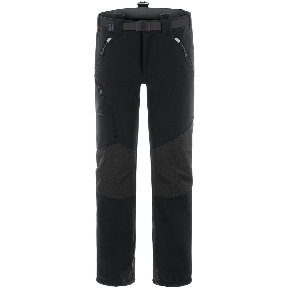 Unisex Vincent Schwarz Hose Größe L für Bergsteigen und Skitouren