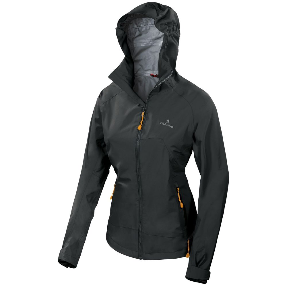 Acadia Damenjacke Schwarz Größe L Wasserdicht und Winddicht