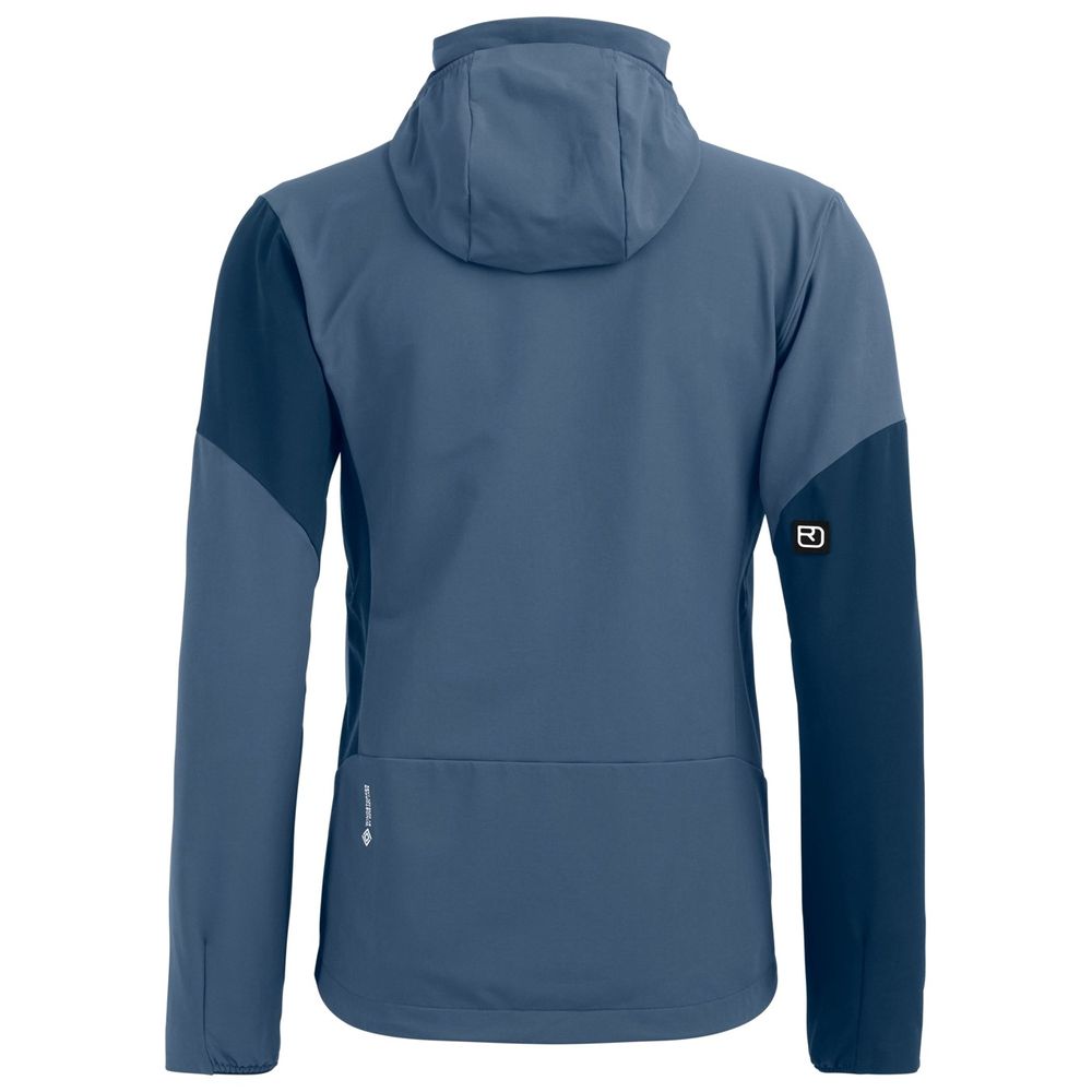 ORTOVOX Damen Touren Softshelljacke Ortler Plus Windstopper Hoodie blau | XS