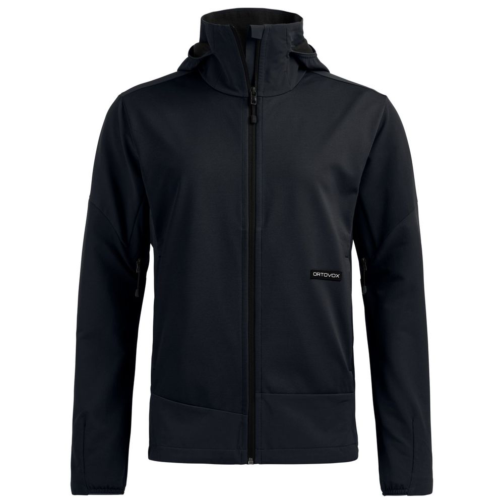 ORTOVOX Damen Touren Softshelljacke Ortler Plus Windstopper Hoodie schwarz | XS