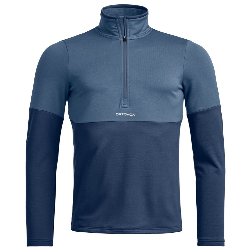 Ortovox Fleece Light Zip Neck Herren - Fleecepullover