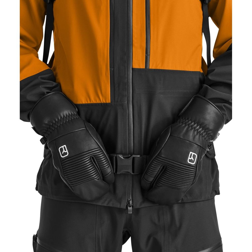Ortovox Full Leather 3 Finger Glove - Handschuhe