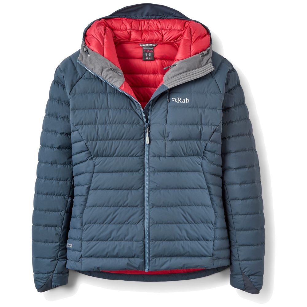 Rab Microlight Windstopper Hoody Wmns - Daunenjacke