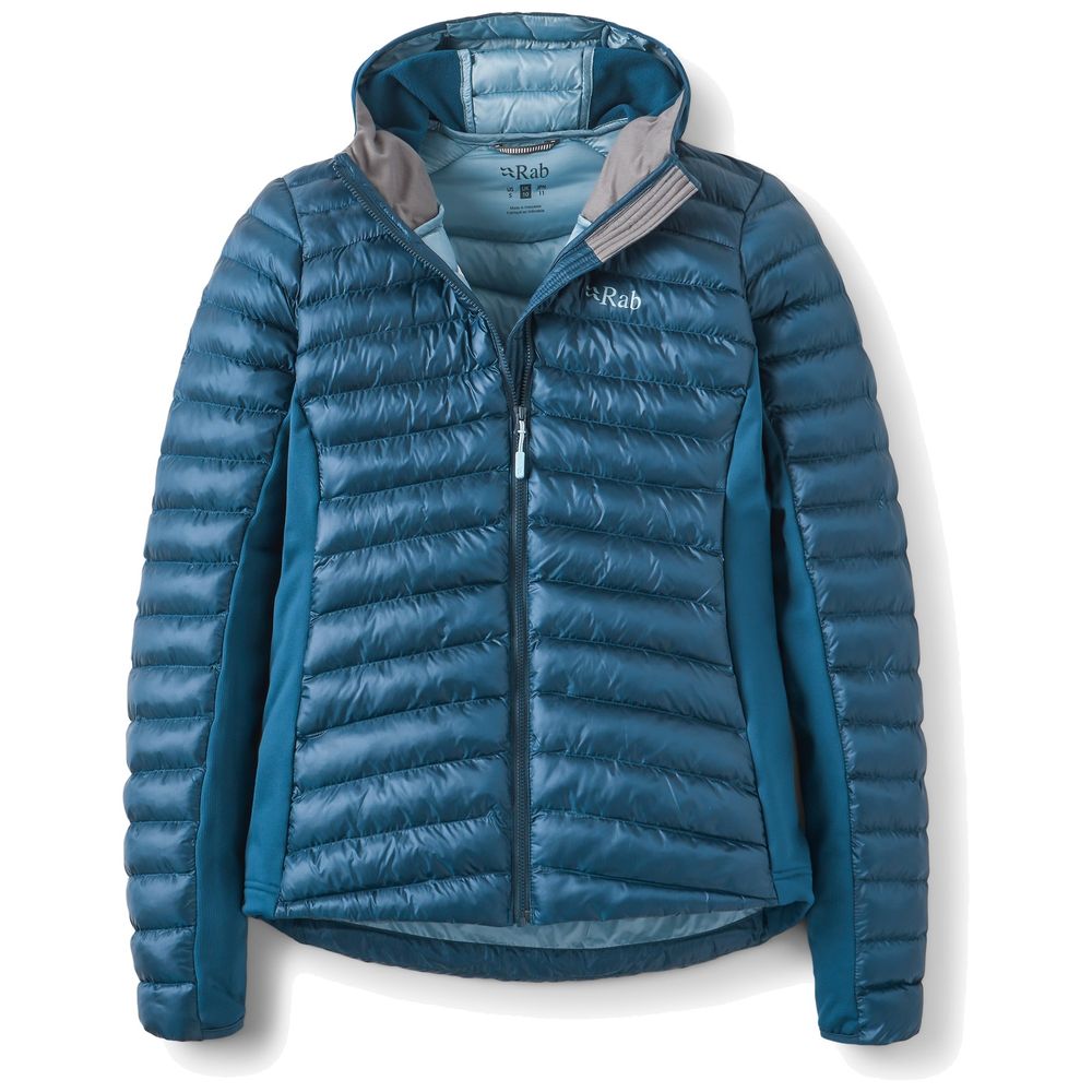 Daunenjacke mit Kapuze, Damen Rab Cirrus Flex