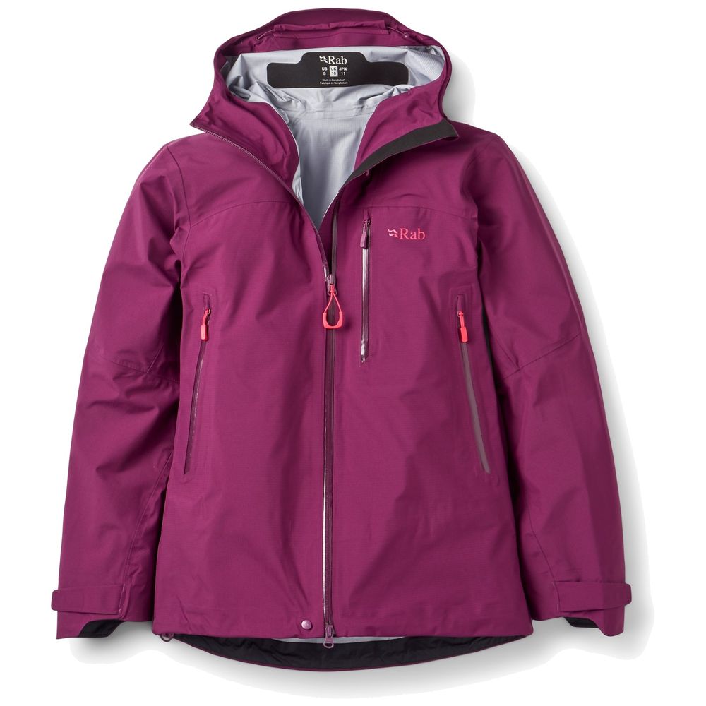 Wanderjacke mit Kapuze, Damen Rab Firewall Mountain