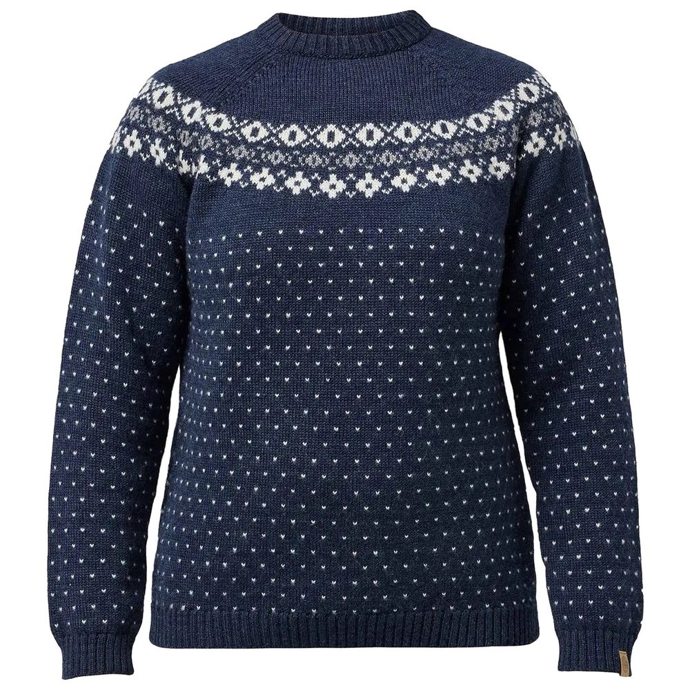 Womens Sire Crewneck - Wollpullover Gr 38 blau
