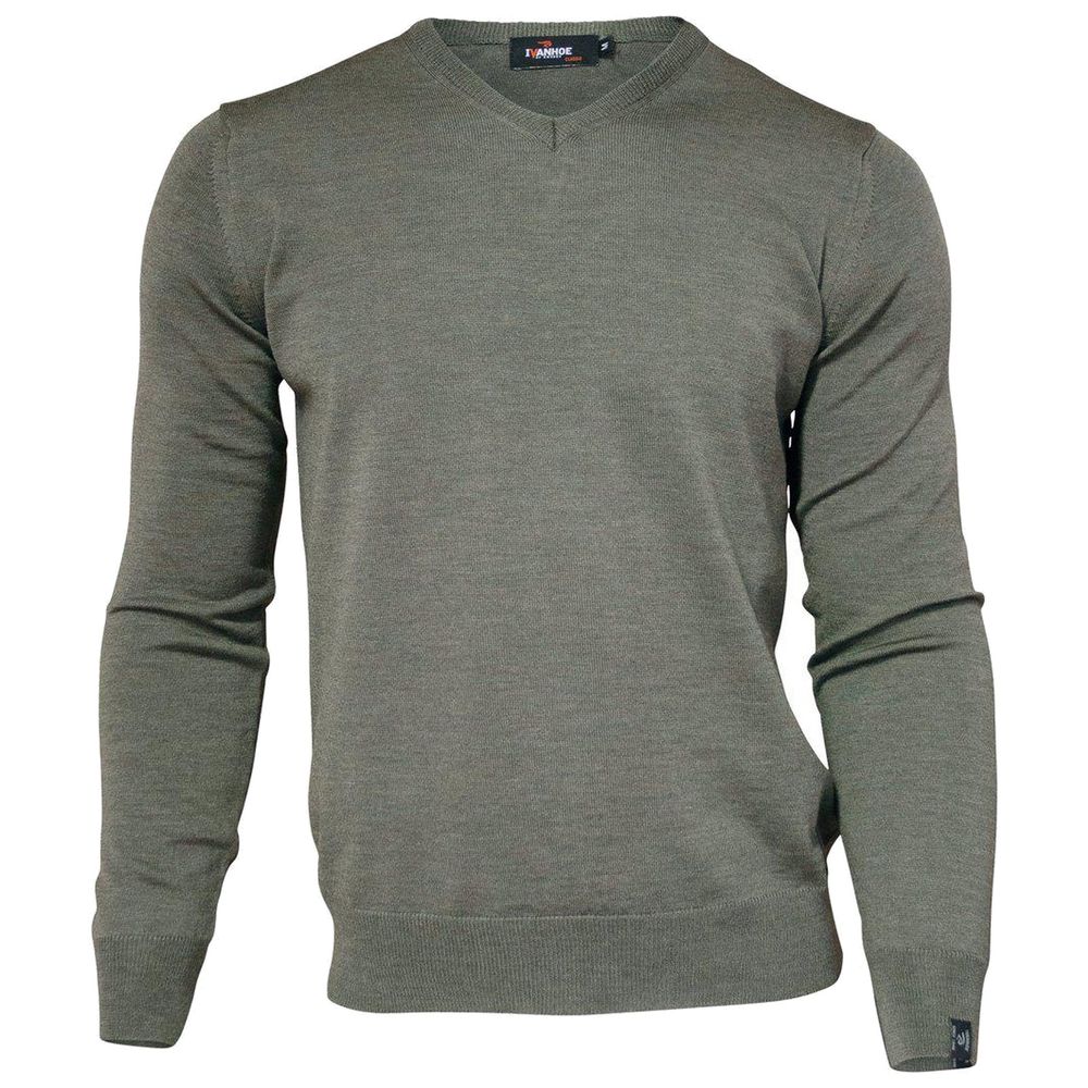 Ivanhoe Merino V-Neck - Pullover Wolle Herren