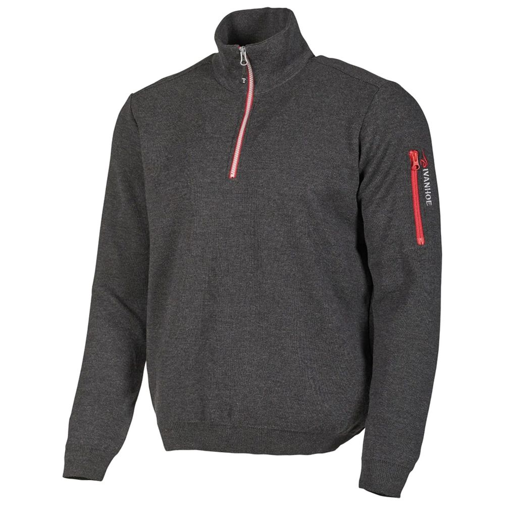Ivanhoe Hadar Half Zip - Pullover Wolle Herren