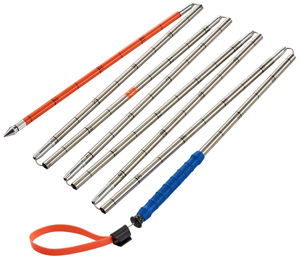 Steel 320+ PFA Lawinensonde (Größe 320cm silber)