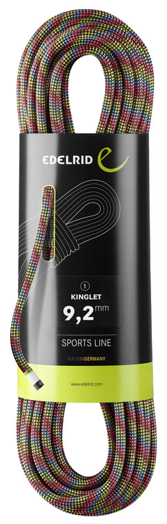 Sportkletterseil Kinglet 92mm 80M Night Leicht Handlich