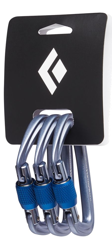 Black Diamond HotForge Screwgate - 3er Set Schraubkarabiner