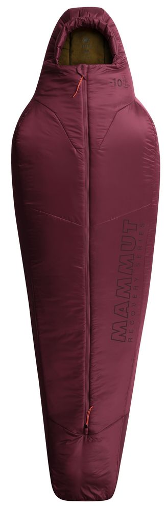 Mammut Schlafsack Womens Perform Fiber Bag -10C M Komforttemperatur - -5 bis -1 °C Schlafsacklänge - 201 bis 210 cm Schlafsackfarbe - Rot Schlafsackzipper - Mittig