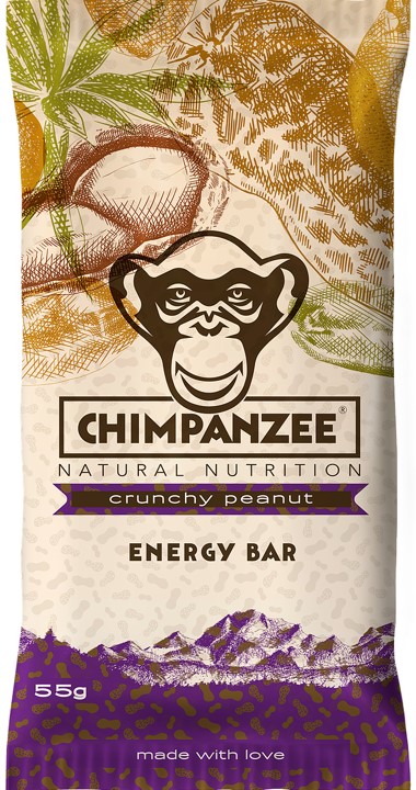 Chimpanzee Energy Bar Crunchy Peanut (15 Stück)