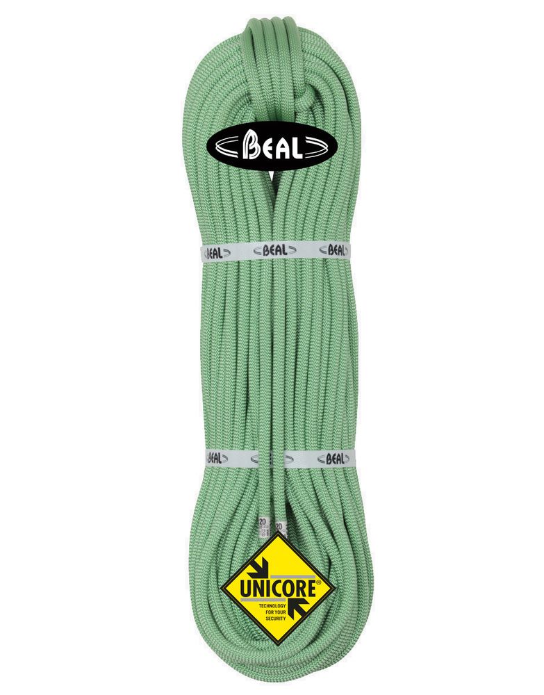 Beal Joker Unicore 9.1mm - Kletterseil (60m-anis|Dry Cover|Black Limit) [Altes Modell]