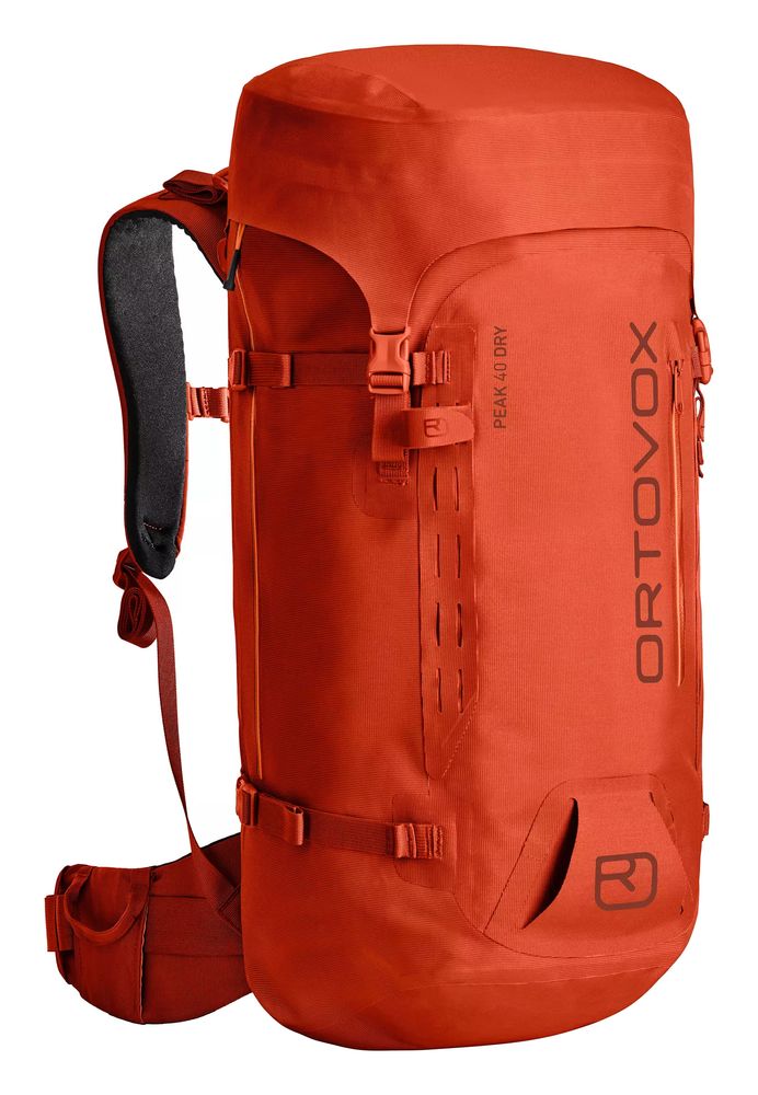 Peak 40 DRY Kletterrucksack (Orange one size) Stirnlampen
