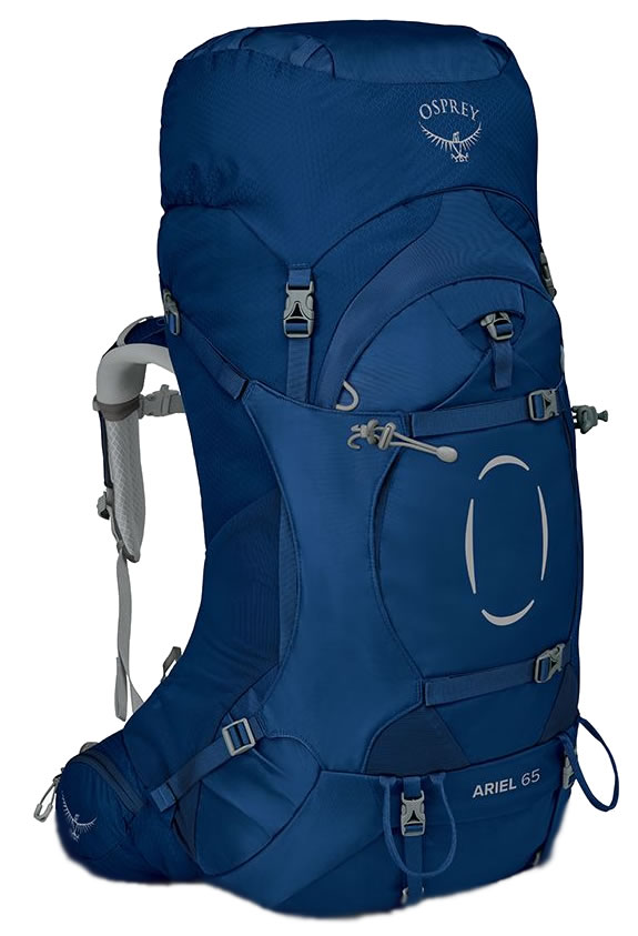 Womens Ariel 65 - Trekkingrucksack Gr 62 l - XS S blau
