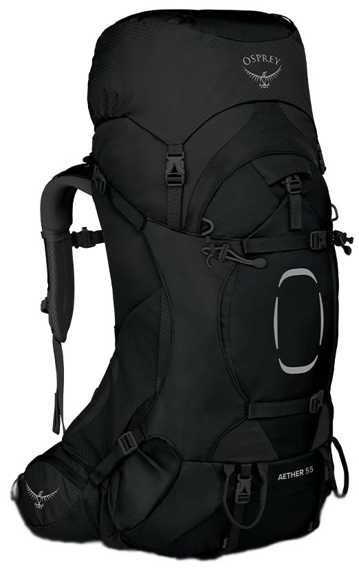 Aether 55 S-M Rucksack 78 cm black