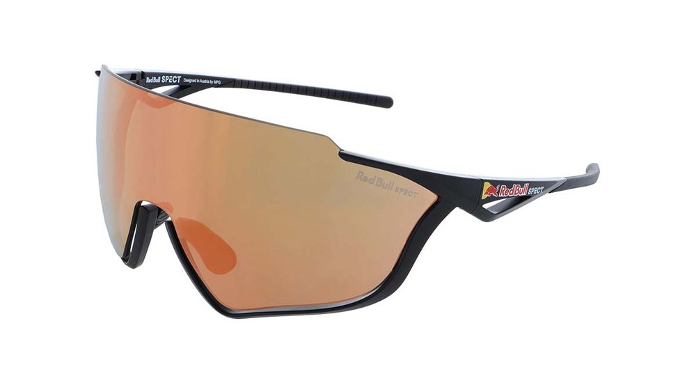 Red Bull SPECT PACE-003 - matt schwarz bronze verspiegelt - Sonnenbrille