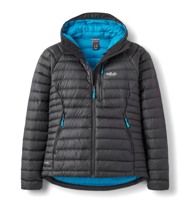 Damen Microlight Alpine Jacke (Größe M schwarz)