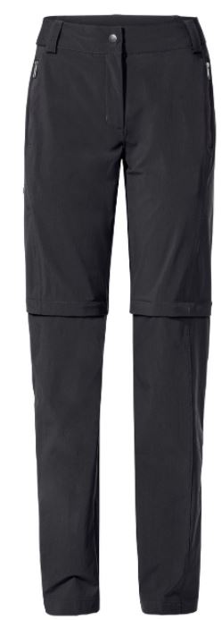 Wo Farley Stretch ZO T-Zip Pants II Damen (Schwarz 34) Wanderbekleidung