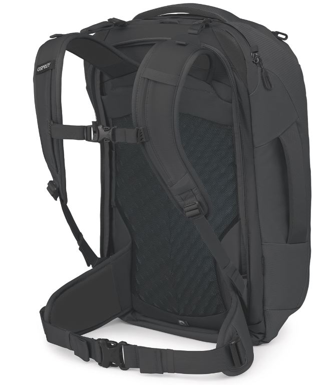 Osprey Unisex Schwarz Farpoint 40 - Reiserucksack / Reisetasche