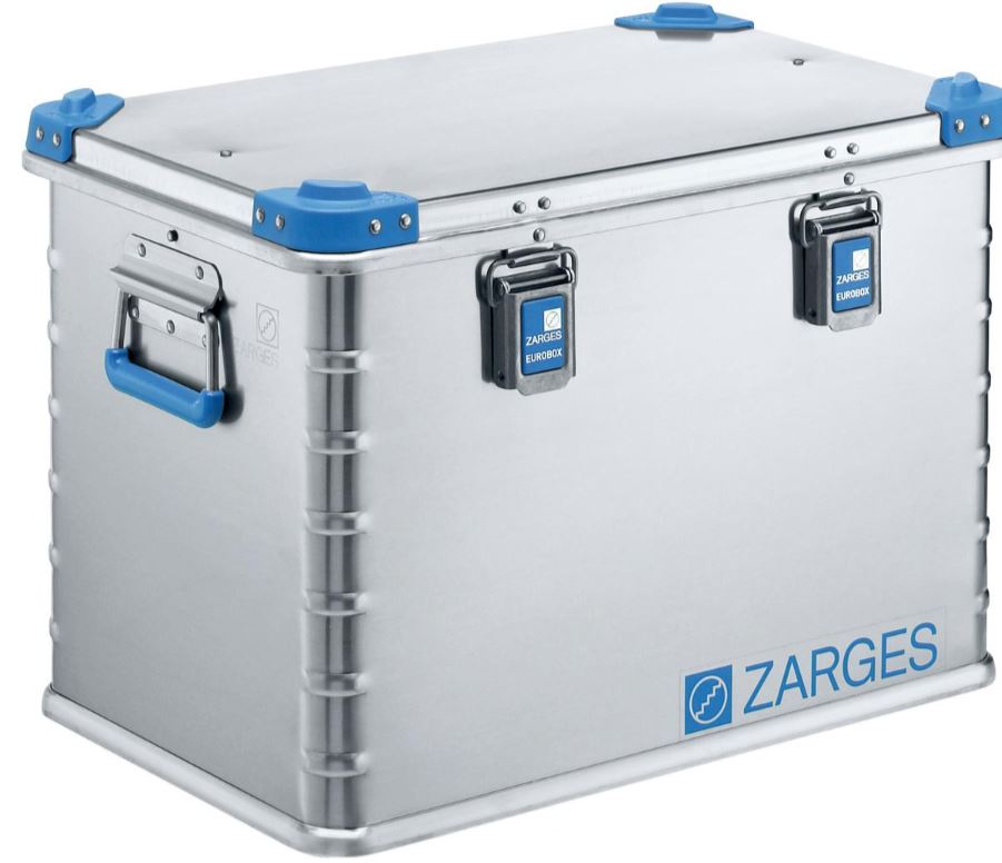 ZARGES Eurobox 73,0 l silber 60,0 x 40,0 x 41,0 cm, 1 St.