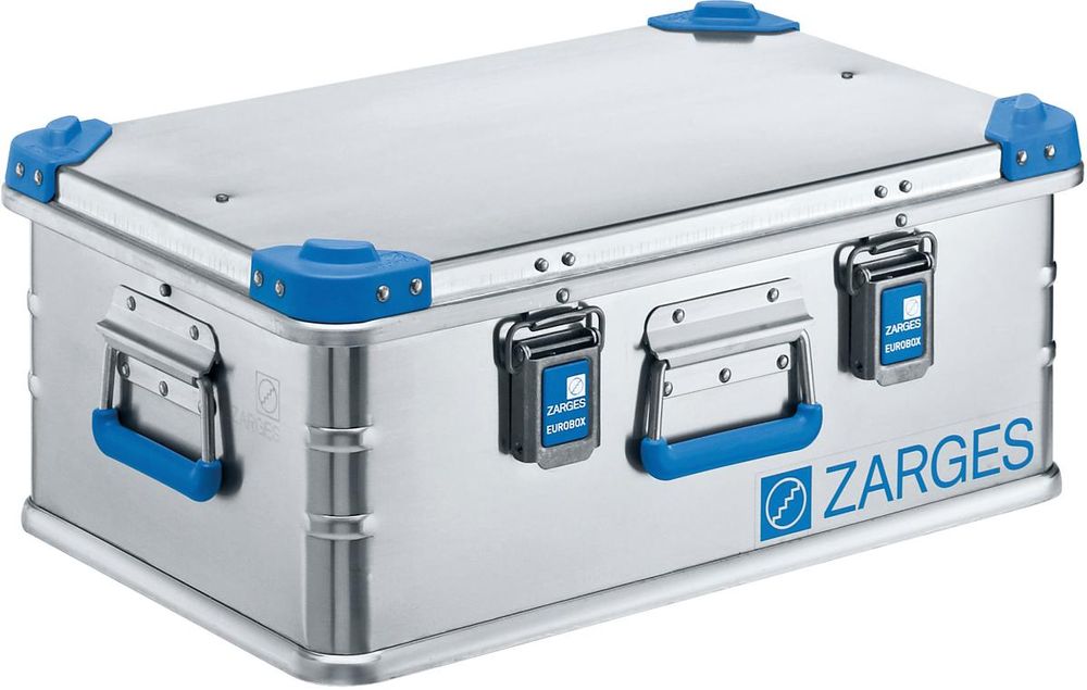ZARGES Eurobox 42,0 l silber 60,0 x 40,0 x 25,0 cm, 1 St.