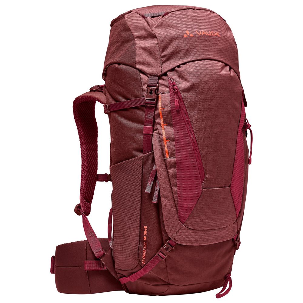 Vaude Damen Dark Cherry Women's Asymmetric 38+8 - Trekkingrucksack