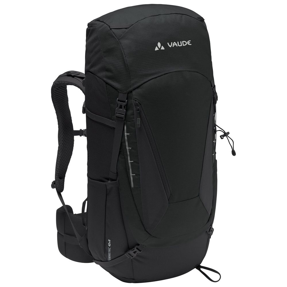 Vaude Unisex Schwarz Asymmetric 42+8 - Trekkingrucksack