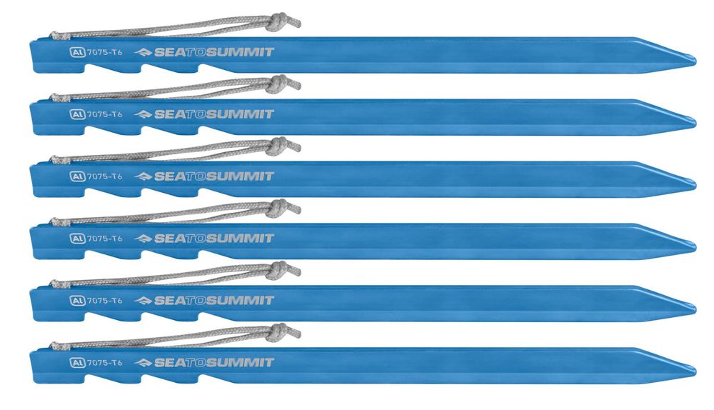 Sea to Summit Ground Control Light Tent Pegs (6er, blau) - Zeltheringe