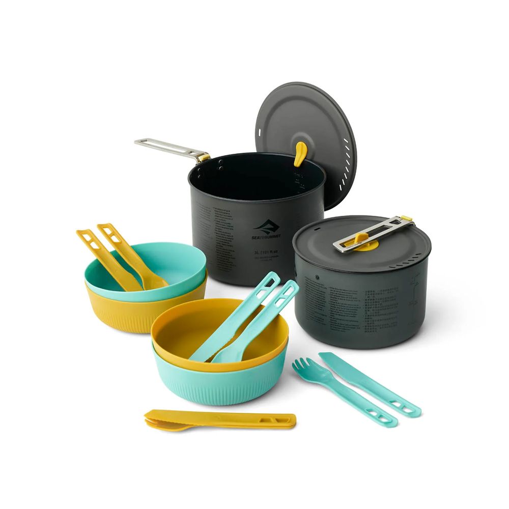 Sea to Summit Frontier Two Pot Cook Set (14-teilig) - Kochset
