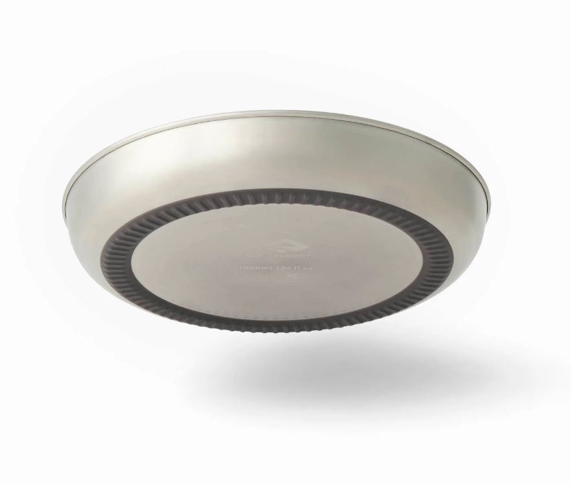 Sea to Summit Detour Plate - Campingteller Edelstahl